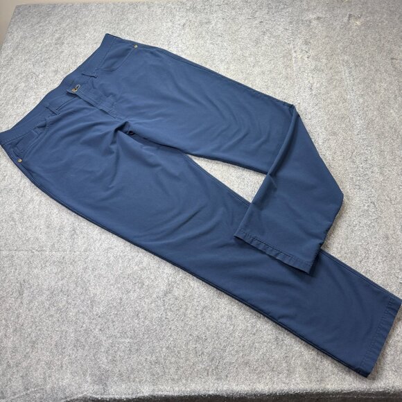 Public Rec 5-Pocket Pants Men 40 x 33* Blue Straight Leg Performance Stretch - Picture 1 of 16